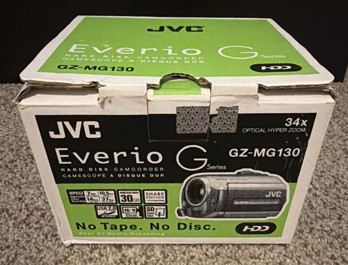 Jvc everio mg130 digital - jvc, gz-mg130