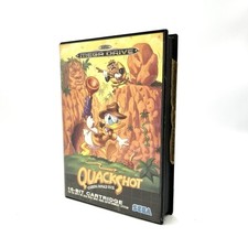 Quackshot starring Donald Duck Sega Mega Drive Video Game