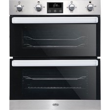Belling BI702FPCT Built Under 60cm Electric Double Oven Stainless Steel A/A