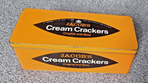 Vintage jacobs cream crackers - jacobs,