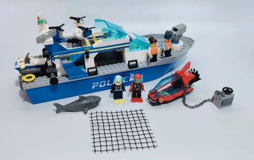 Lego city police patrol boat - patrol,