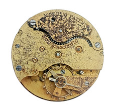 Antique Brass Pocket Watch