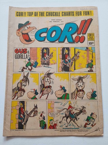 Cor 20th february 1971 - 20th,