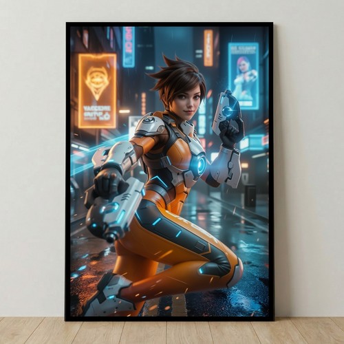Tracer poster overwatch wall - poster,