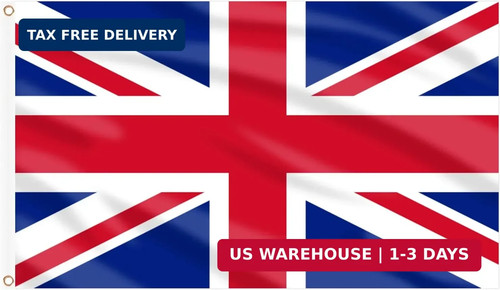 Ahfulife british flags 3x5 - flags,