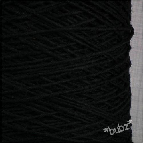 Thick shetland wool - shetland, black