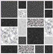 Pack black multi mosaic - of,