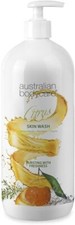 Australian Body Care Skin Wash Citrus 1000ml Soap Shower  Zesty Lemon Mandarin