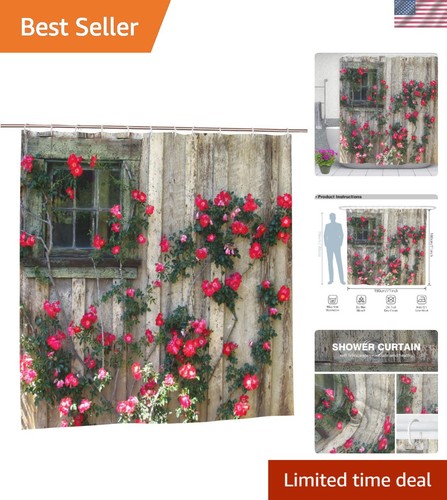 Elegant pink flower shower - flower,