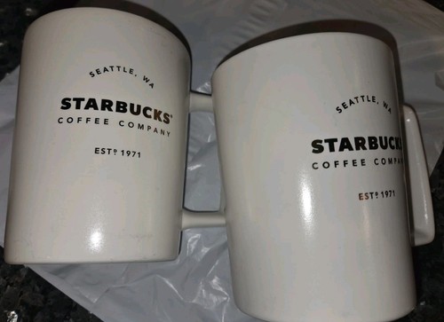 Starbucks coffee mugs - set, 2