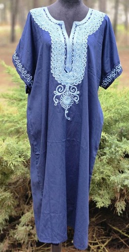 Vintage egyptian cotton kaftan - vintage,