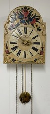 Vintage Late 19th Century German Made Wall Mounted Clock Junghans Movement
