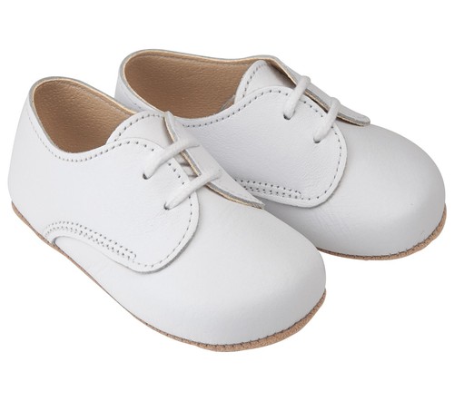 Baby shoes white leather - baby,