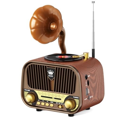 190 retro radio small - retro,