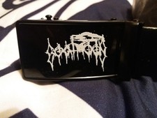 Goatmoon Unisex  belt Black
