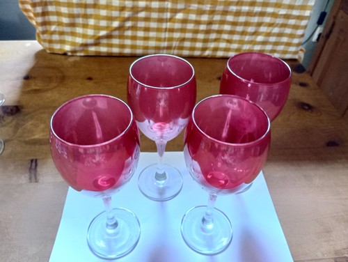 Set vintage ruby red - 4,