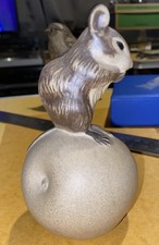 Poole Pottery Mouse On An