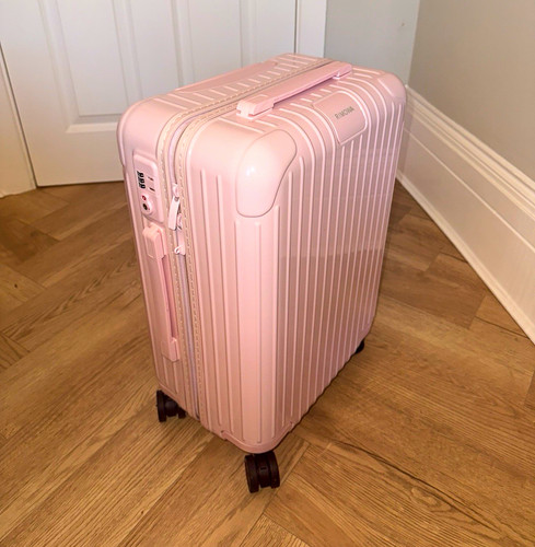 Rimowa pink hard shell wheel - rimowa,