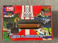 ATARI  Flashback 12 USB Powered Fixed ROM Console with 110 Classic Games HDMI 