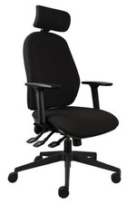 Ergo Fix Posture Ergonomic Office Chair in black - Excellent Condition