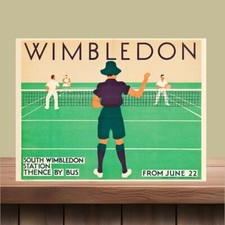 Wimbledon Tennis Vintage Sport