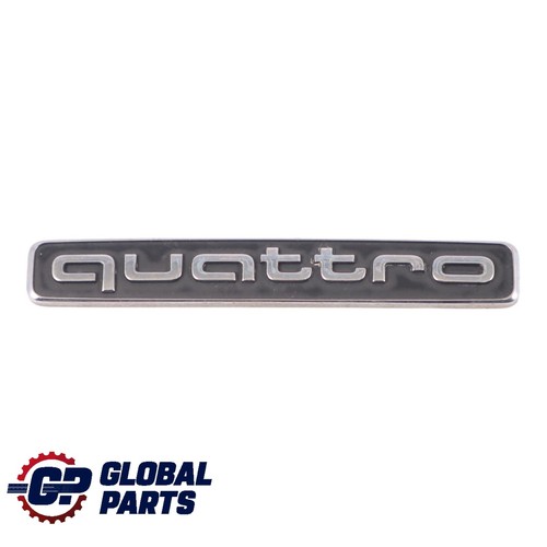 Audi trunk badge - audi,