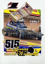 BriSCA F1 A3 size print of Frankie Wainman Jr No 515