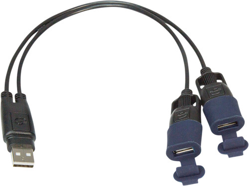 Optimate usb splitter with - y,