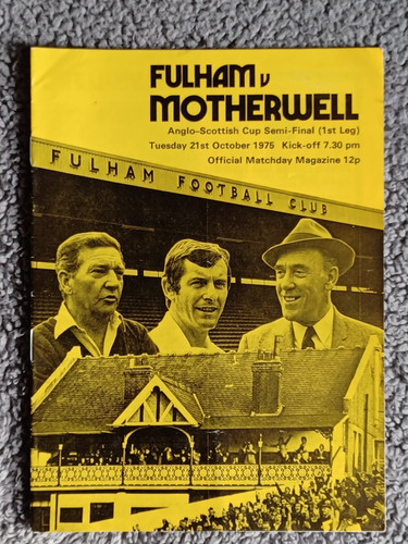 Fulham motherwell - fulham, v