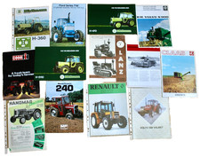 13 Vintage Tractor brochures