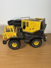Tonka Turbo-Diesel  XMB-975 Clam Bucket Digger Truck Metal Crane Hoist
