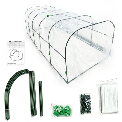 200cm large walk greenhouse - large, walk-in