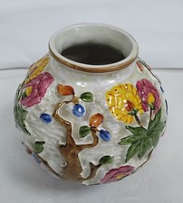 Handpainted Indian Tree Vase by H J Wood Ltd, England - K26