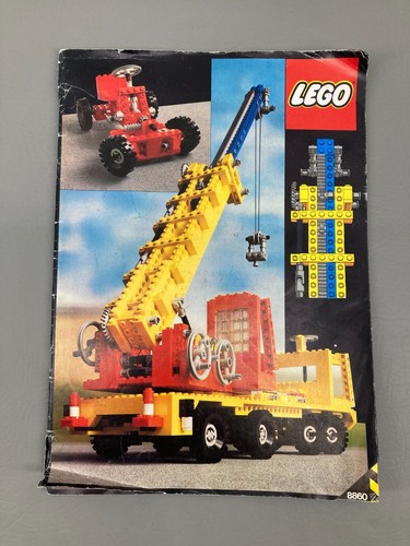 Vtg lego 8860 instruction - lego,