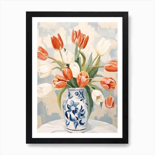 Tulip flower still life - flower,