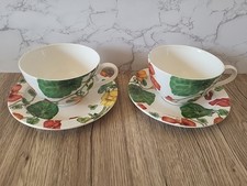 2x Poole Pottery Cup & Saucer
