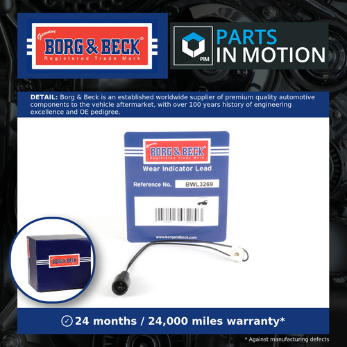 Brake pad wear indicator - pad,