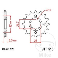 Sprocket for Kawasaki KLR 600