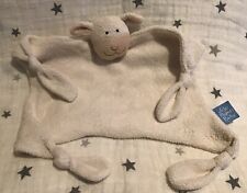 JoJo Maman Bebe Lamb Sheep Blankie Comforter Soft Toy