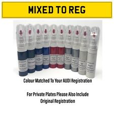 Touch Up Car Paint For AUDI Mixed From Car Registration Reg Touch Up Pen/Brush