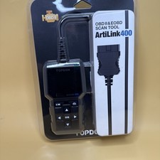 TOPDON AL400 OBD2 Code Reader – Full 10 OBDII Modes, Emissions Test & More