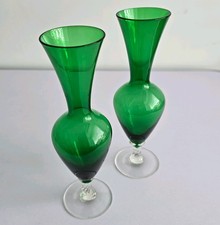Green Art Glasses Clear Short