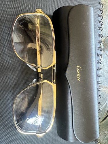 Cartier pilot clear glasses - pilot,