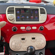 7" For Fiat 500 2007-2015