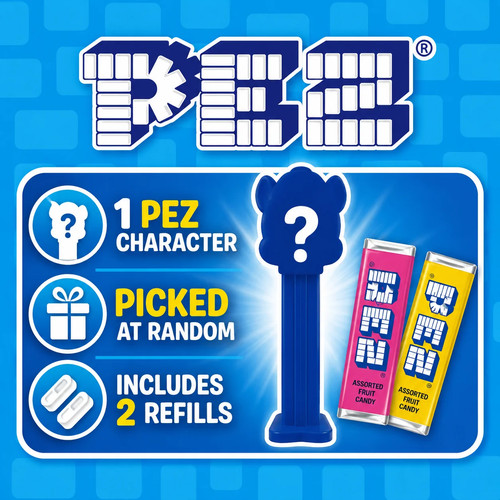 Pez random single character - single,