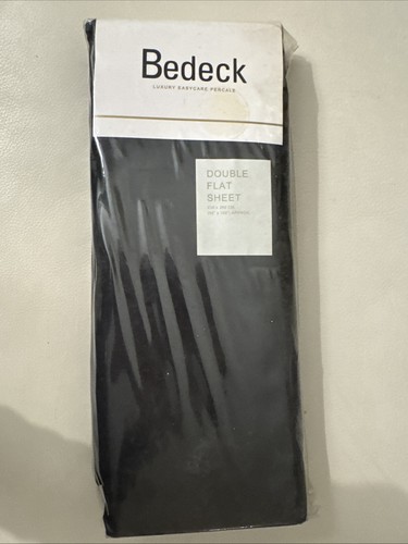 Bedeck percale unused black - bedeck,