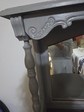 kitchen or living area dresser with mirror very good for storage or as a project