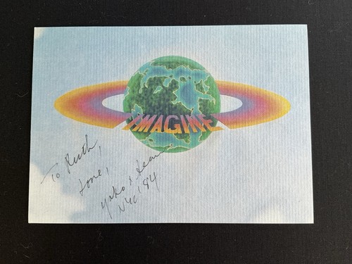 Yoko ono signed - , 1984