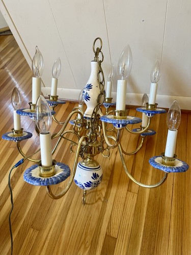 Delft vintage blue and - and, white