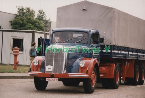 Original photo truck - original, mercedes